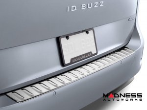 Volkswagen ID. Buzz Rear Bumper Sill Cover - Bumperdillo - Chrome Finish Volkswagen ID. Buzz Rear Bumper Sill Cover - Bumperdillo - Chrome Finish